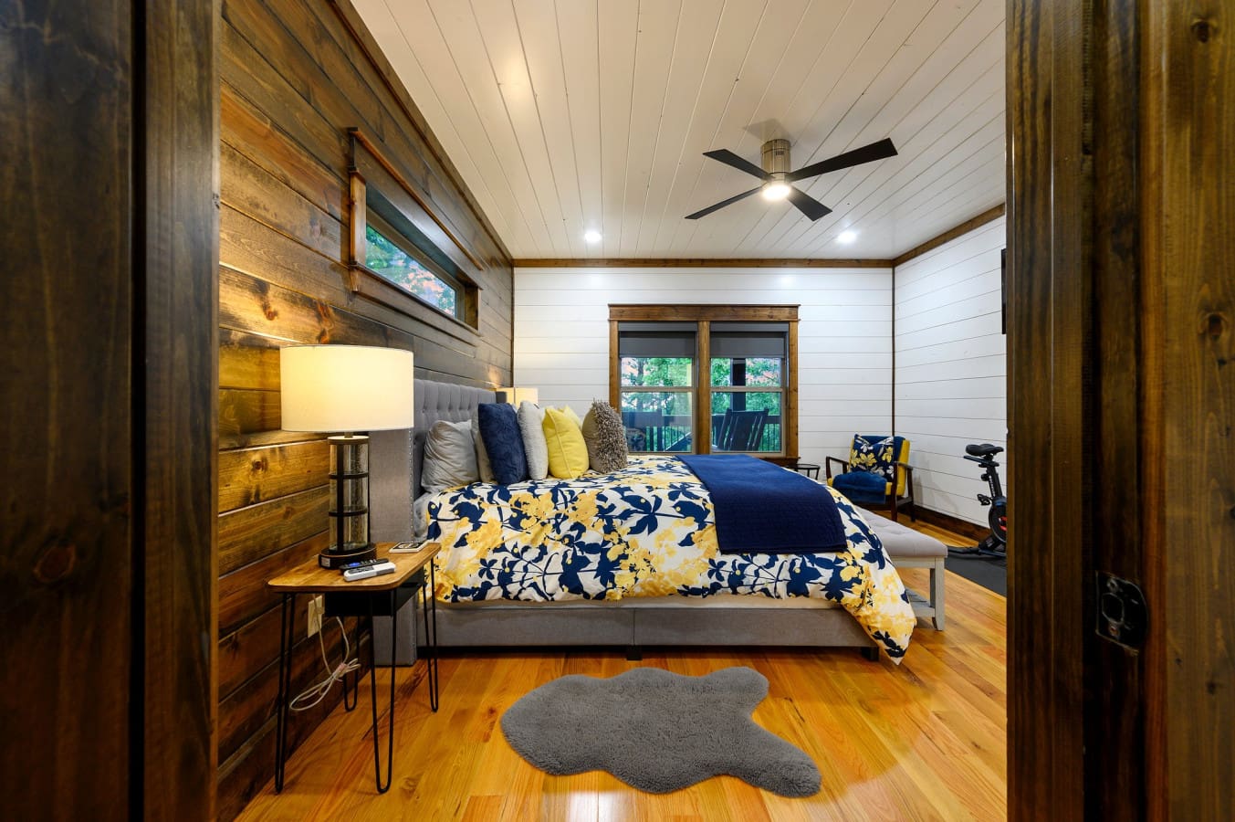 Your peaceful escape after a day in the woods.