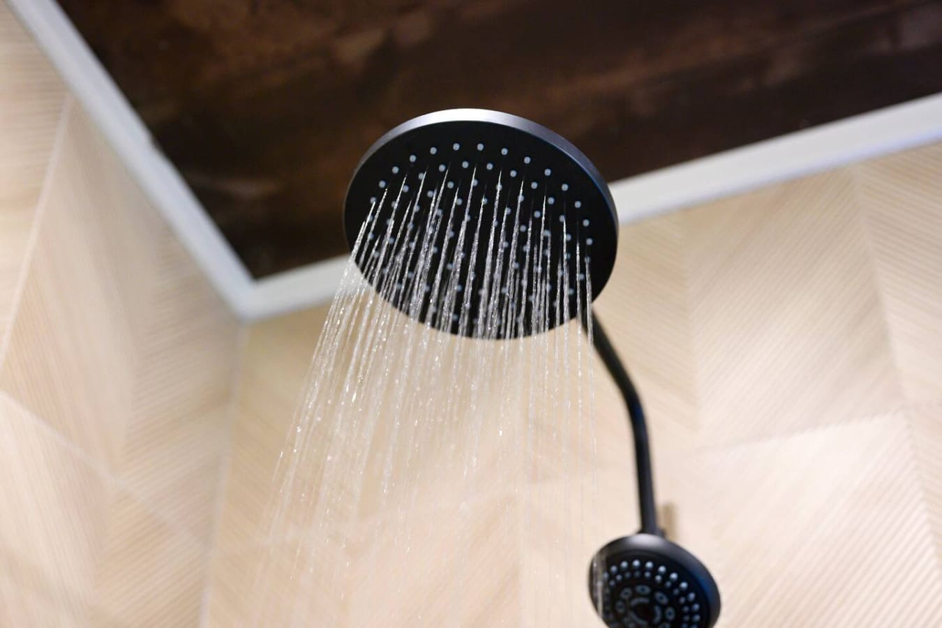This rainfall showerhead is basically a spa experience waiting to happen every time you step into the bathroom.