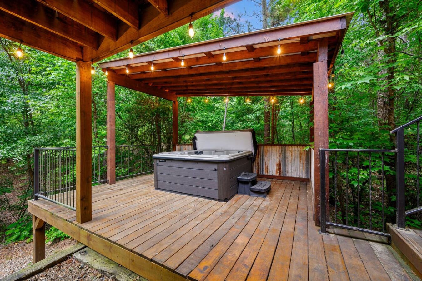 Slip in and let the woods surround you.