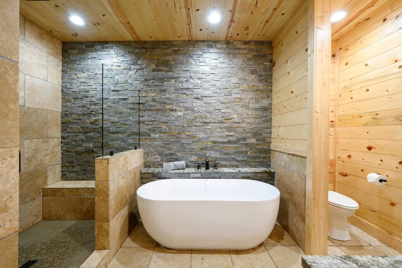 Deep tub, deeper relaxation.