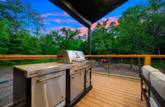 Grill, chill, and take in the view—your open-air kitchen awaits.