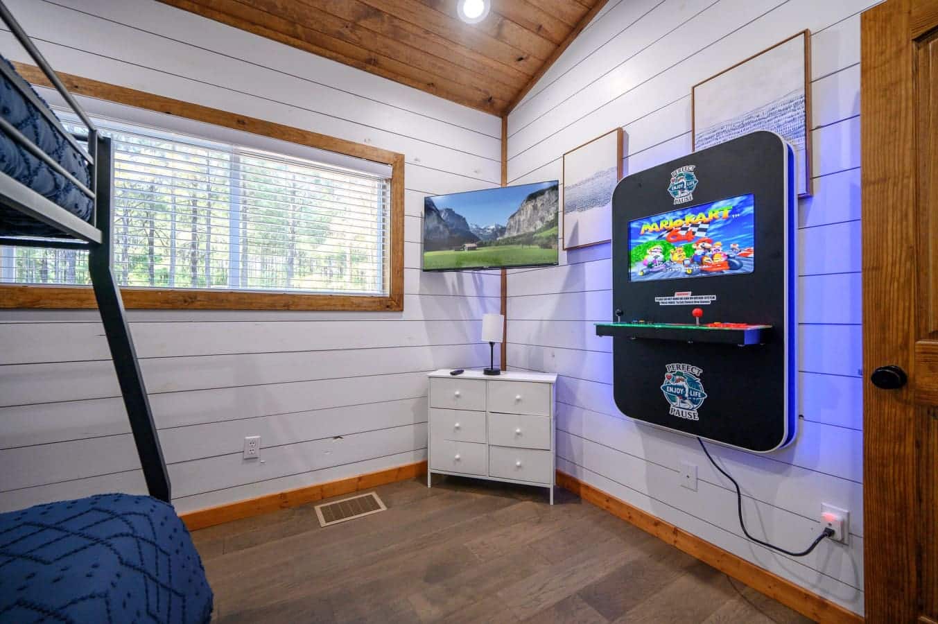 Retro vibes, cozy nights, and a whole lot of fun packed into one corner.