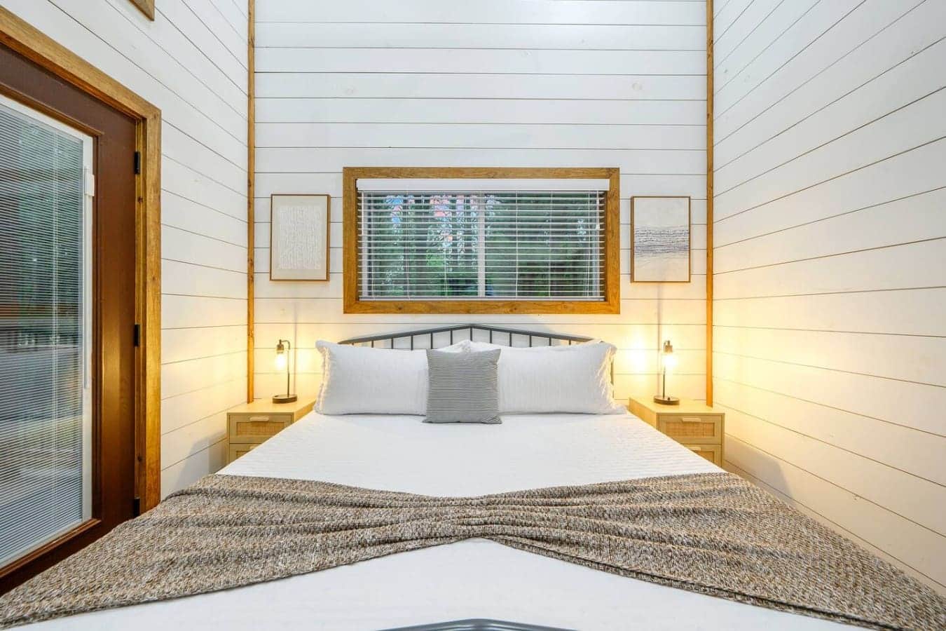 Wake up to the forest and fall asleep in total comfort.