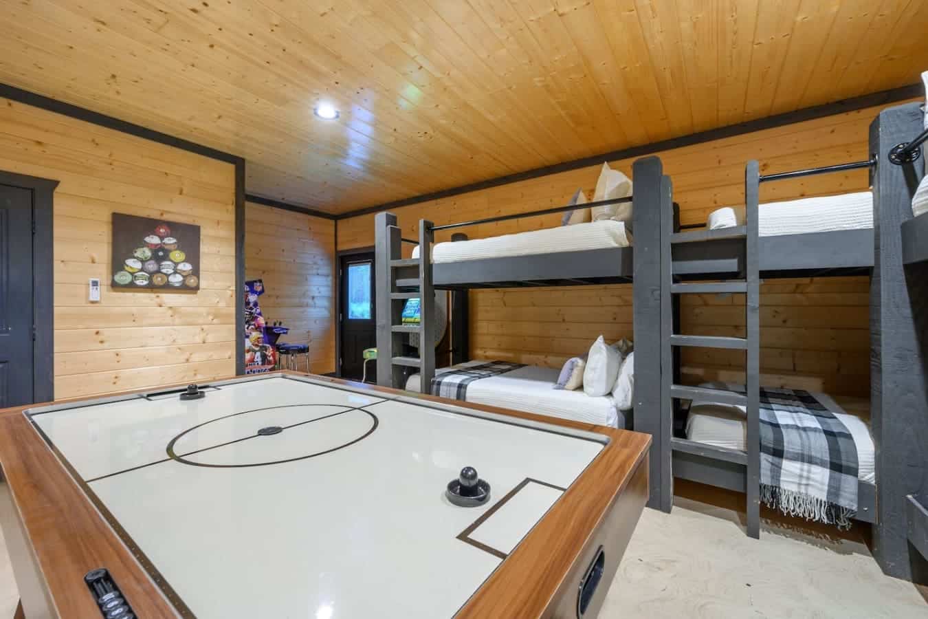 The ultimate hangout: where cozy beds meet nonstop entertainment.