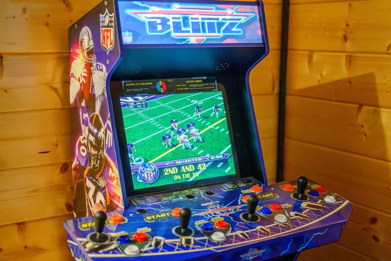 Bring the heat with some retro football action