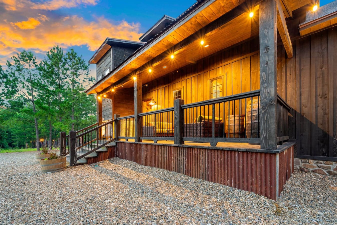 The perfect place to sip, sit back, and soak in the forest views.