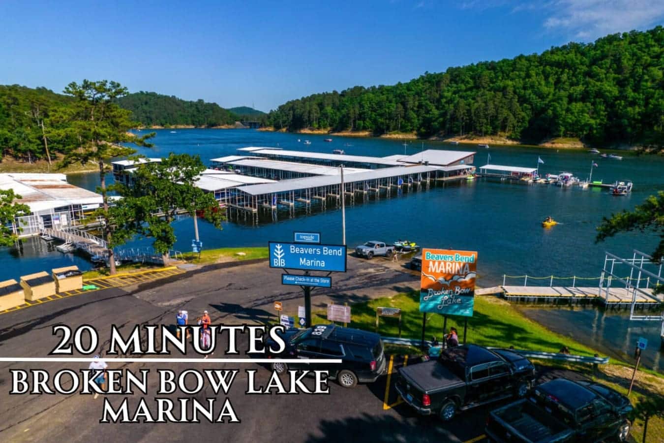 "Dock, relax, and drift into lake life."