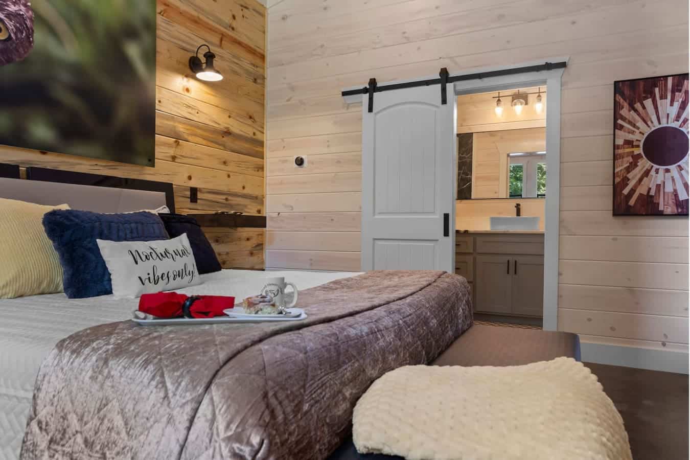 Wake up, slide the barn door, and step straight into your sanctuary.