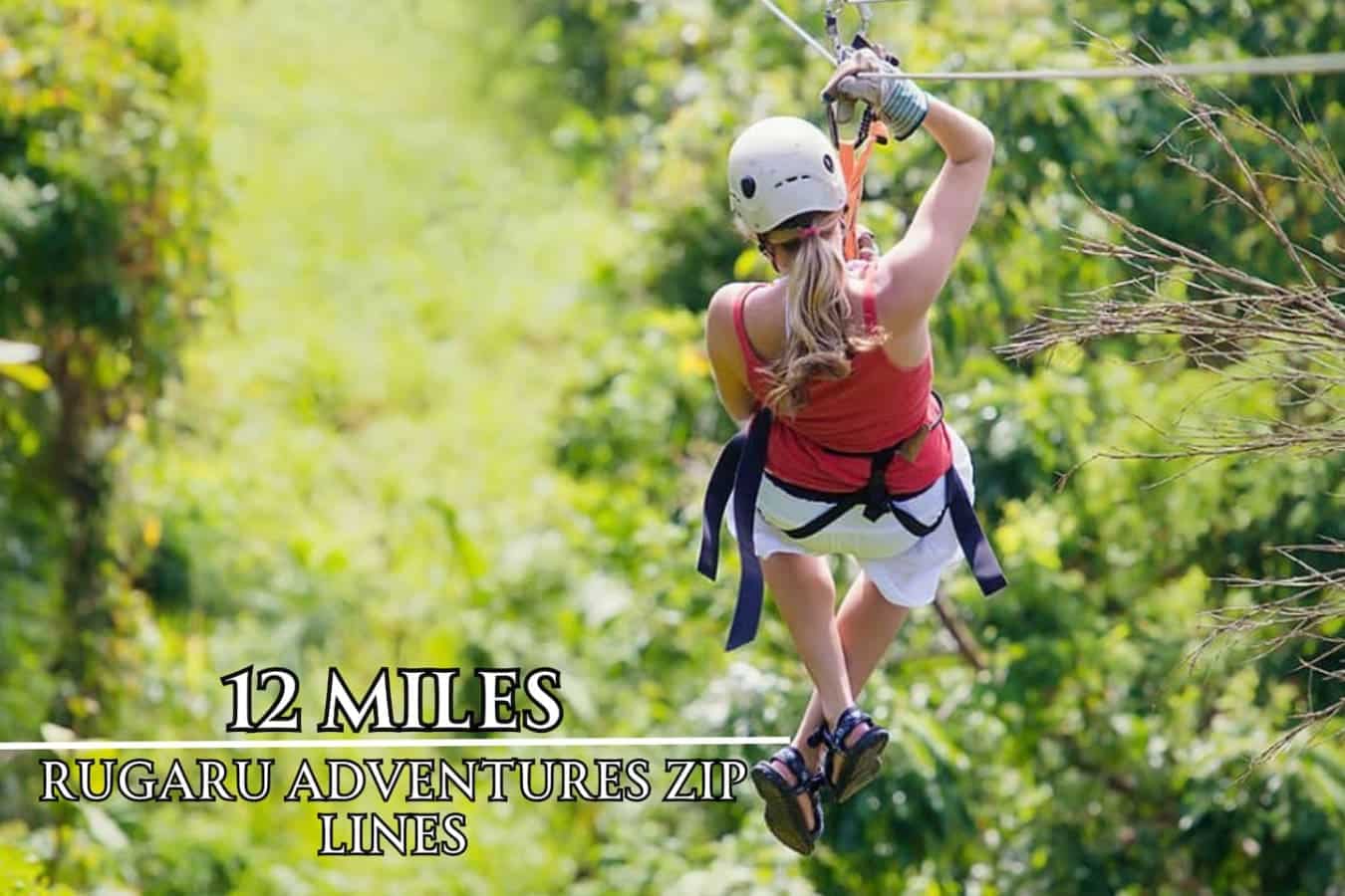"Strap in, take off, and fly free with the thrill of zip lining!"