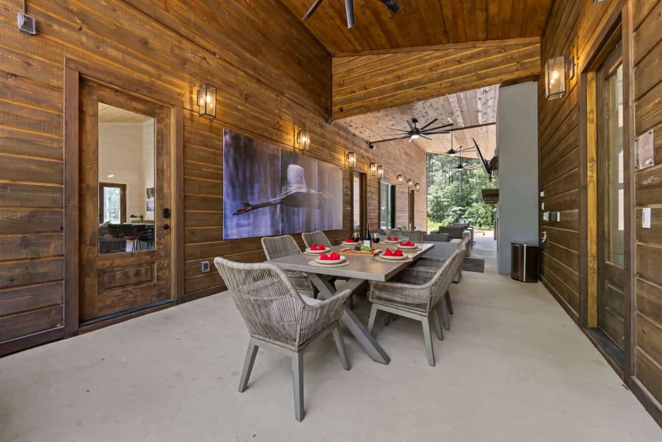 Where rustic charm and modern comfort set the table for unforgettable evenings.