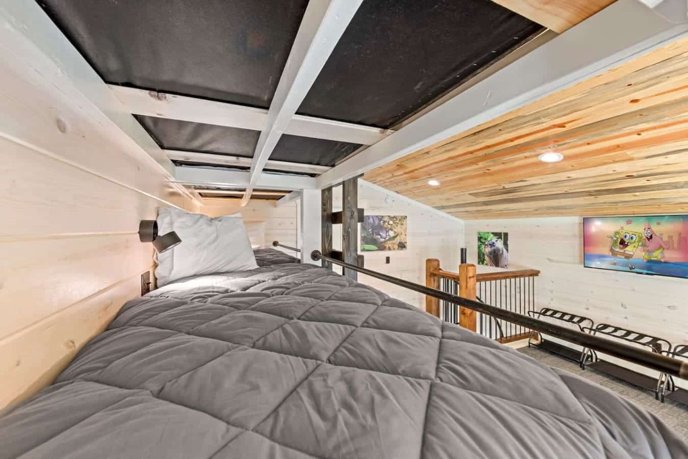Tucked away in a lofted nook of dreams
