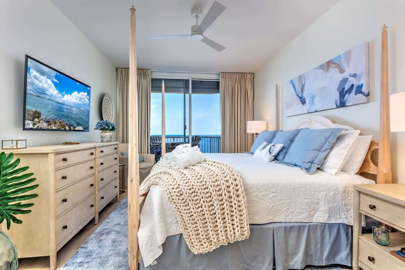 Drift off to the sound of the waves.