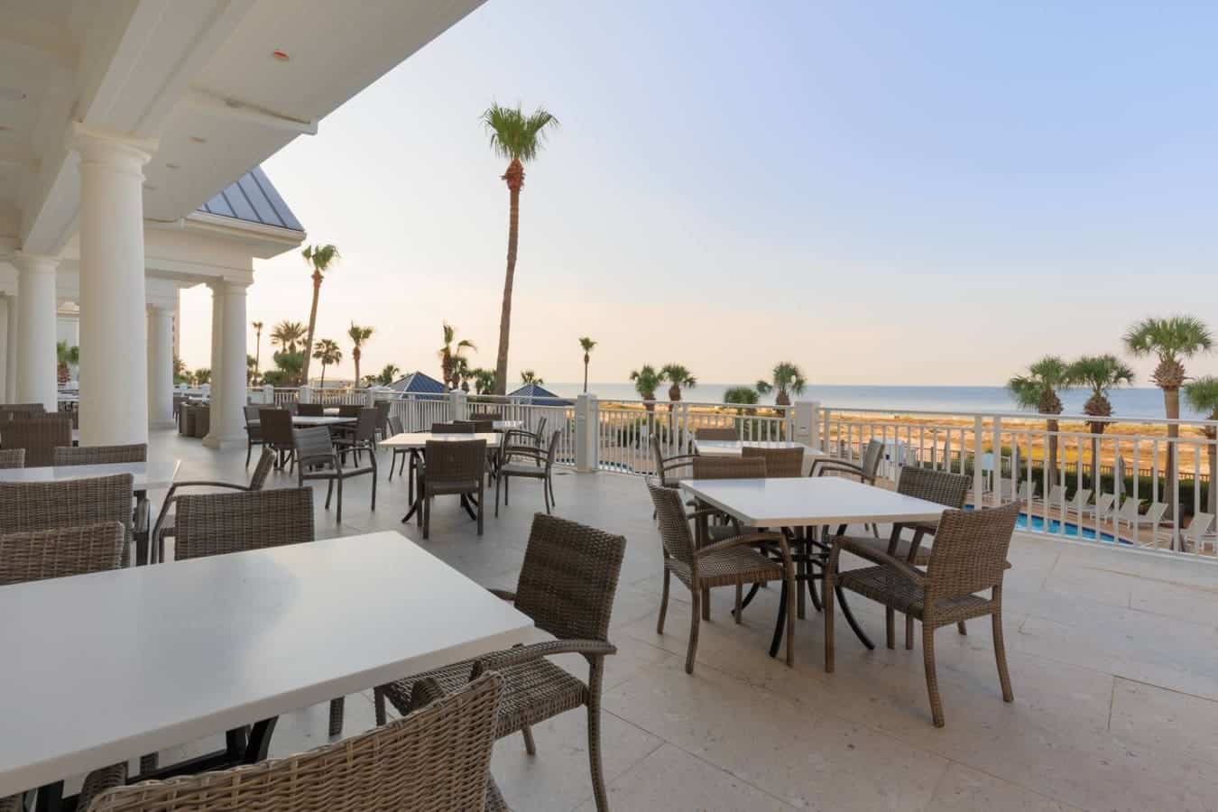 Dine, unwind, and enjoy the coastal air.
