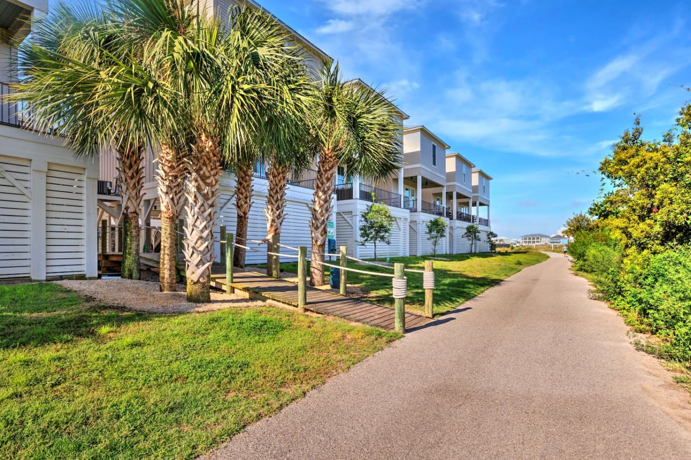 Walking up to these modern beach houses feels like you've stumbled into that perfect coastal community where everything's designed to make you feel like you actually belong there.