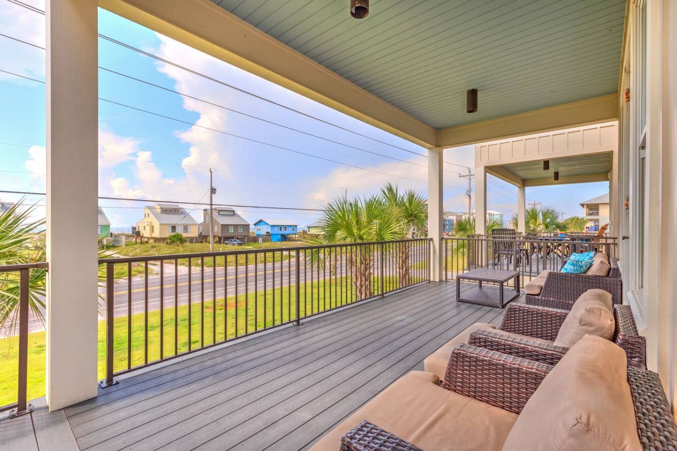Nothing beats stretching out on a covered deck with marsh views that go on forever and enough lounge chairs to claim your own little slice of peace.