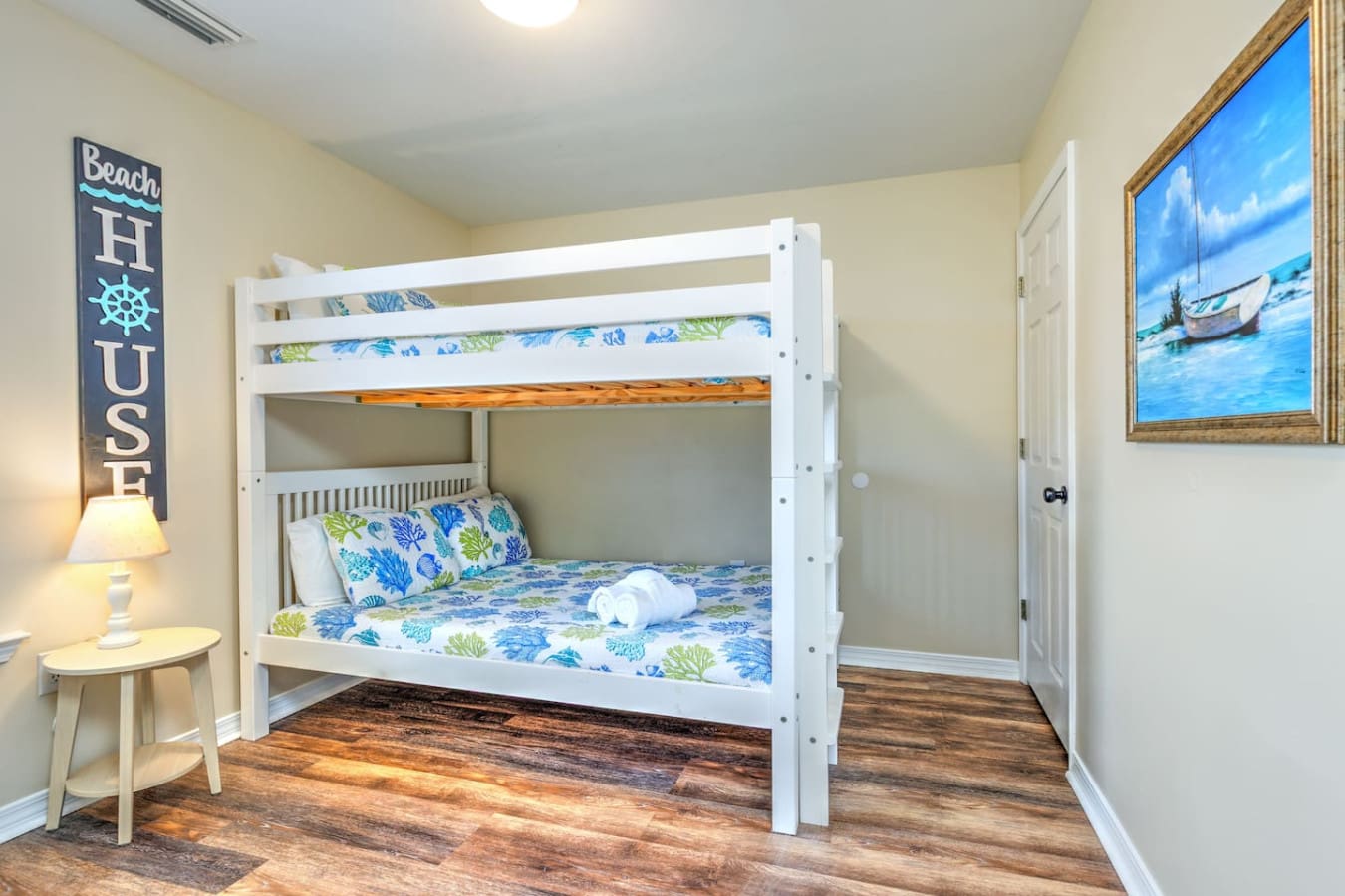 Comfy bunks and plenty of space for little adventurers.