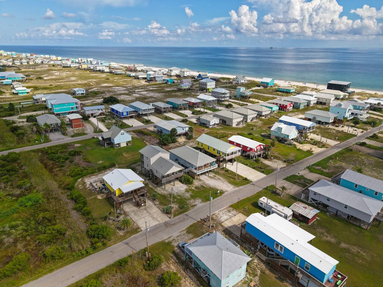 A bird’s-eye look at your peaceful seaside escape.