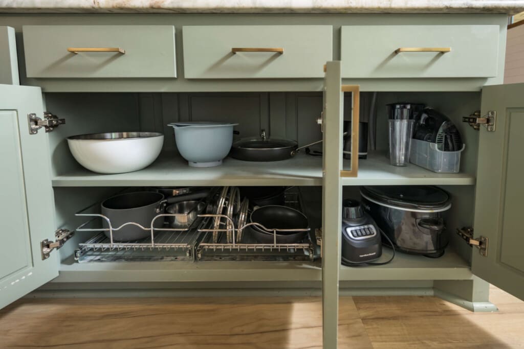 A green-cabinet-hides-culinary-power-tools.jpg