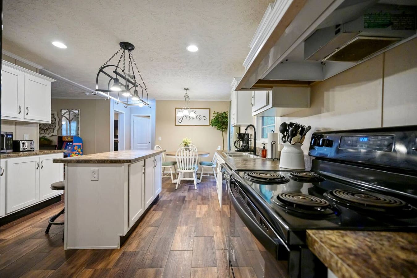 Spacious and spotless.