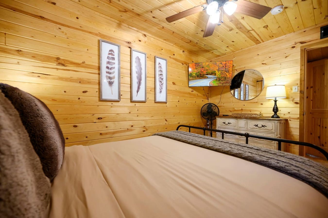 Fresh, clean sheets provided for a comfortable and restful sleeping experience during your stay.