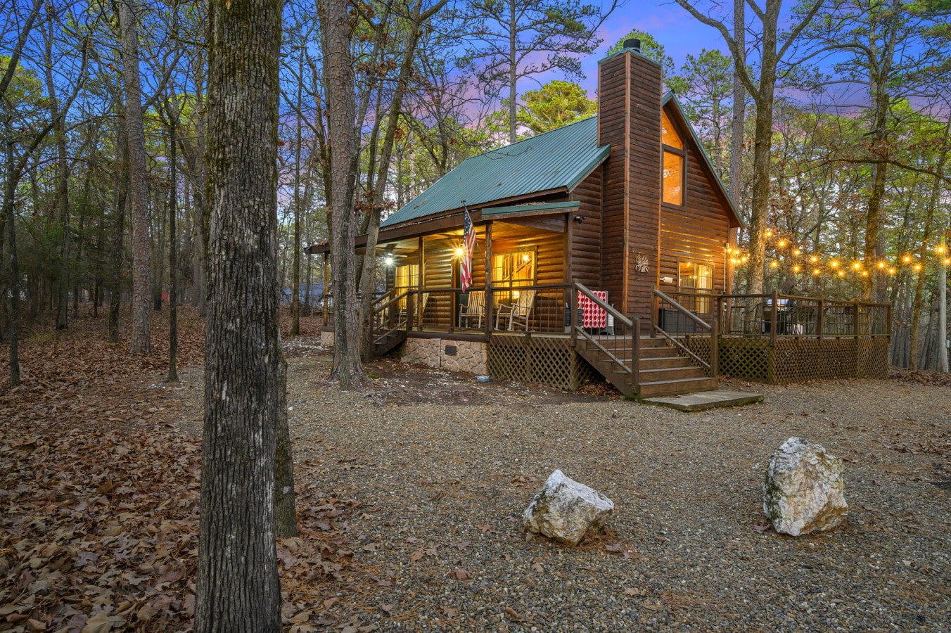 Scenic property view showcasing the home nestled in a serene, relaxing outdoor environment.