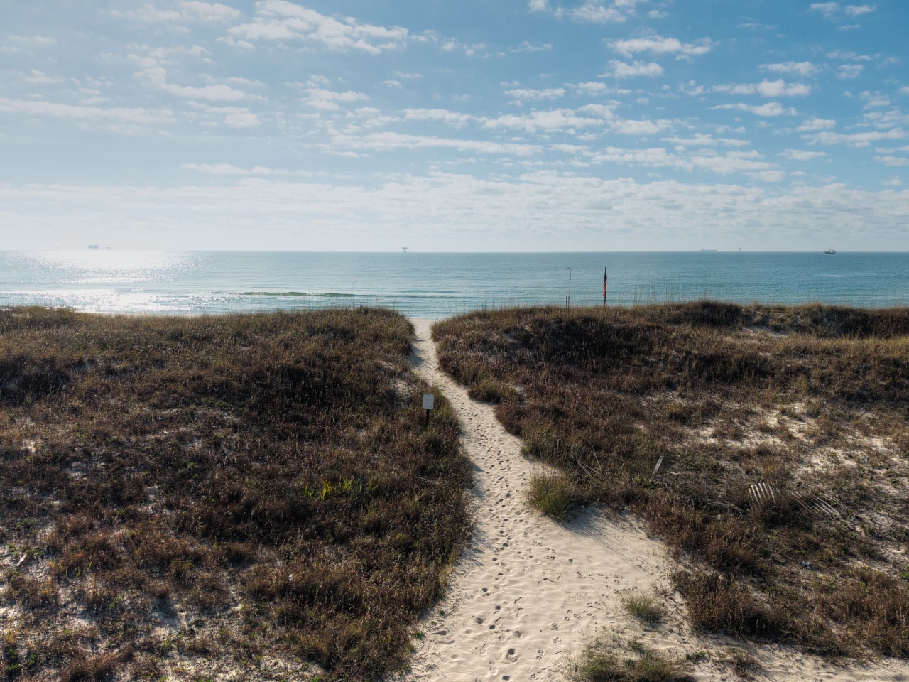 Sand, waves, and cabin comfort.