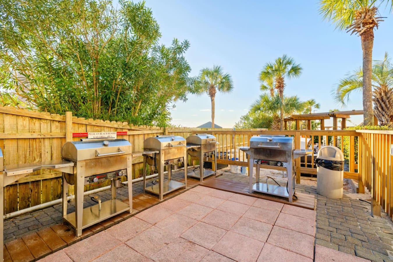 Gather the crew around these communal grills where you can fire up dinner while catching ocean breezes and that laid-back resort vibe that makes beach vacations actually feel like a break from real life.