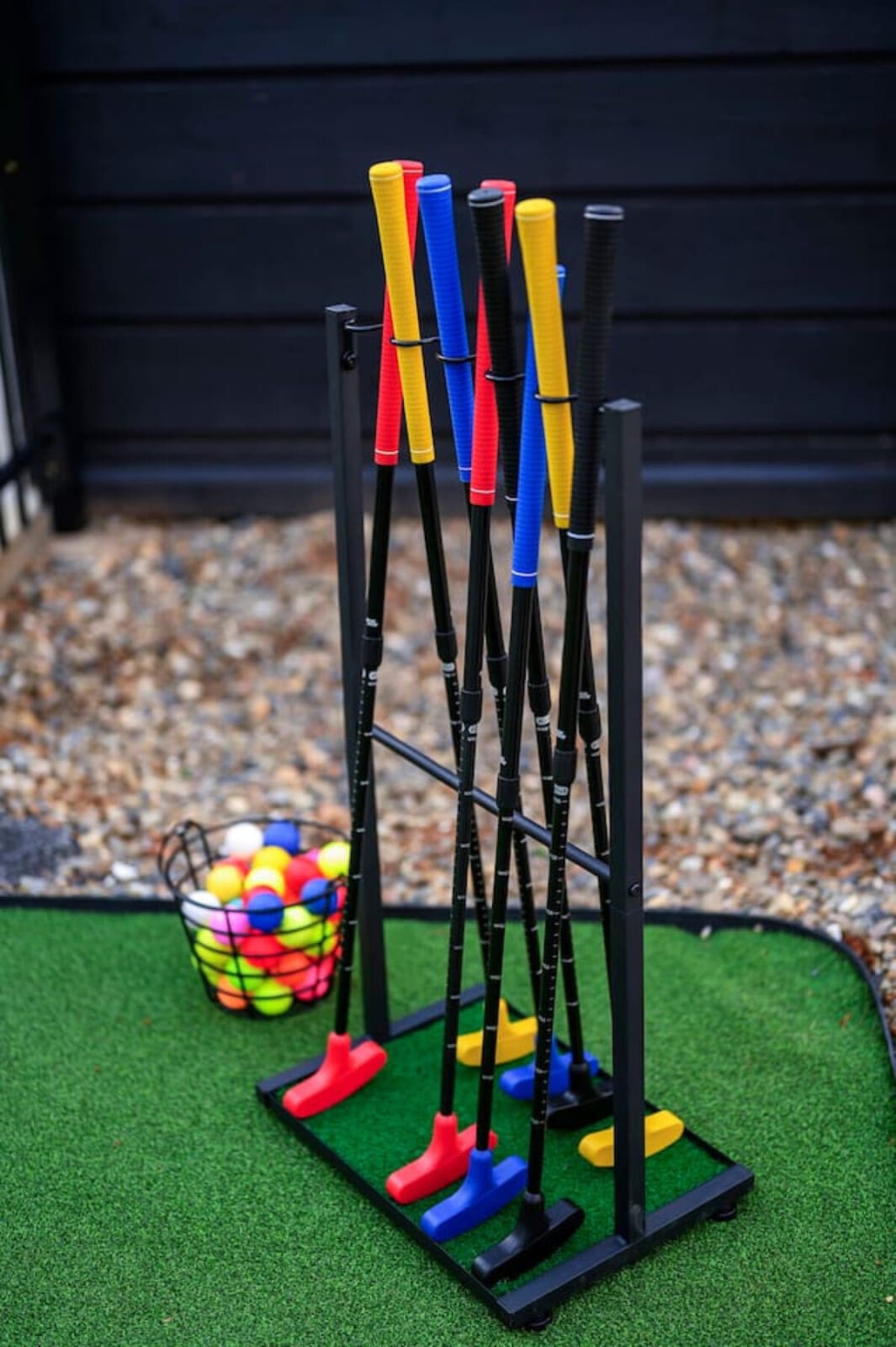Perfect for some friendly competition—this vacation rental has everything you need for epic backyard games.