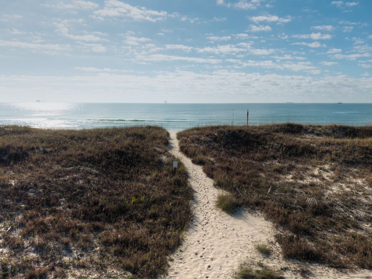 Sand, waves, and cabin comfort.