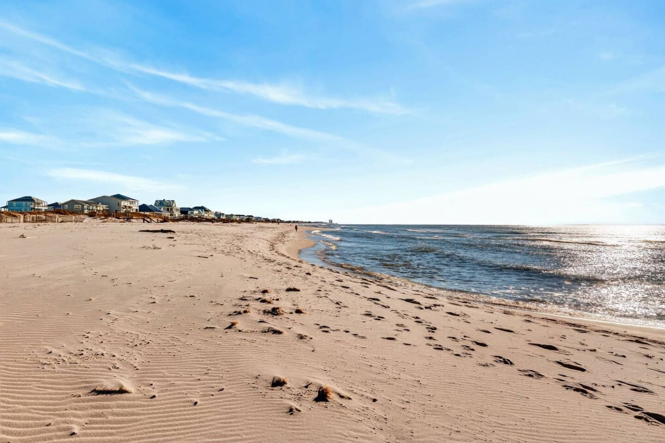 Miles of pristine sandy beach right in your backyard with gorgeous ocean views and plenty of space to explore.