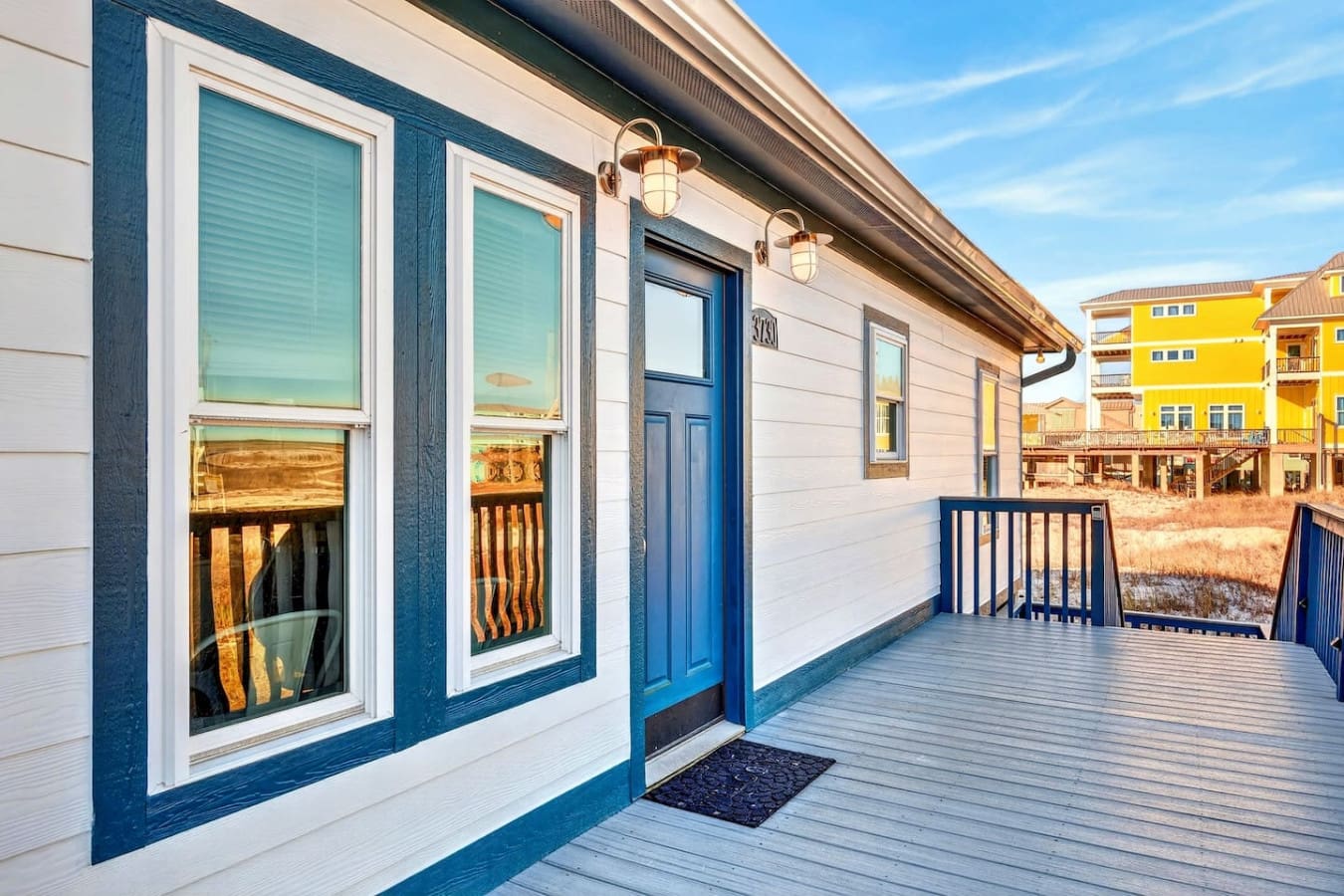 This beachfront deck is the perfect spot to catch those golden hour views and ocean breezes.