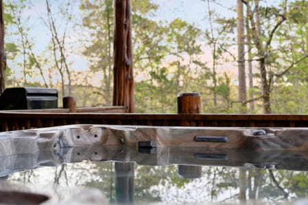Hot tub mode: on