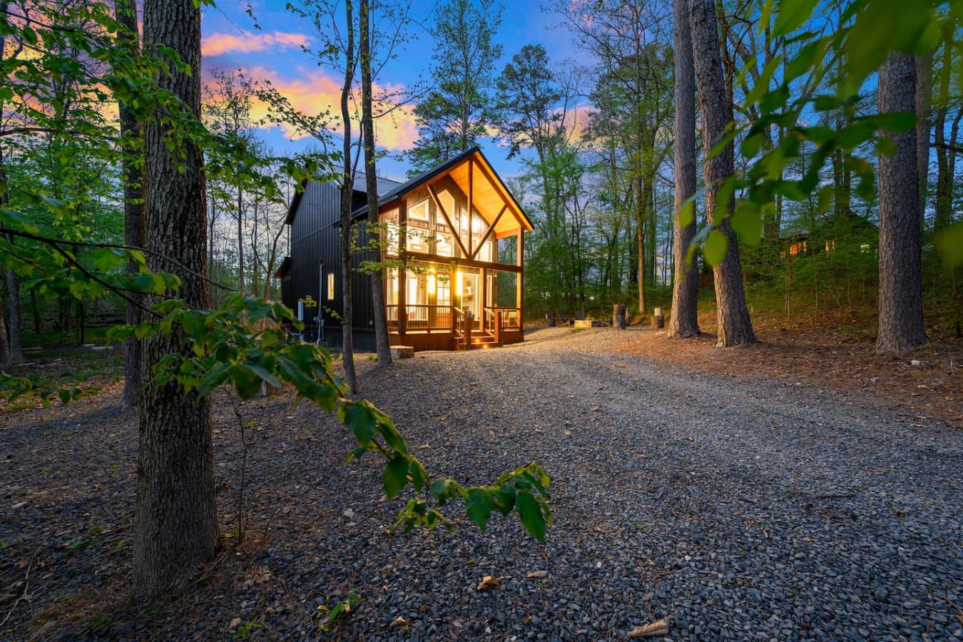 Cozy nights await in this beautifully appointed living space.