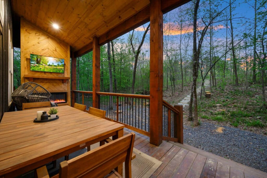 Wake up refreshed in a comfortable bedroom overlooking the water.