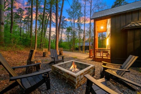 Cozy nights await in this beautifully appointed living space.