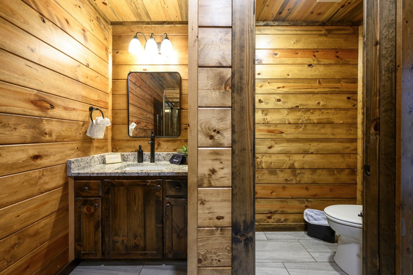 Thoughtfully designed bathrooms give everyone in your group the space they need to unwind.