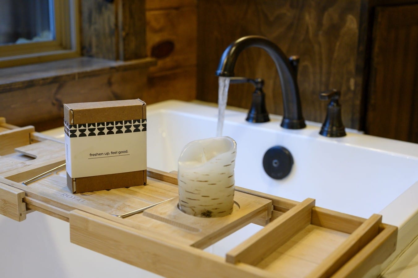 Set the caddy, light the candle, and turn your soak into a full-on spa evening.