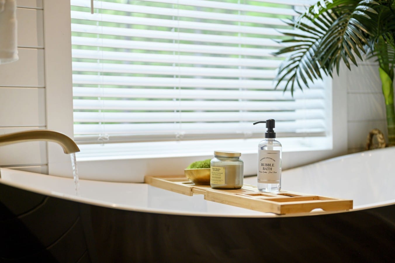 Run the tub, light a candle, and let a long soak be tonight's main event.