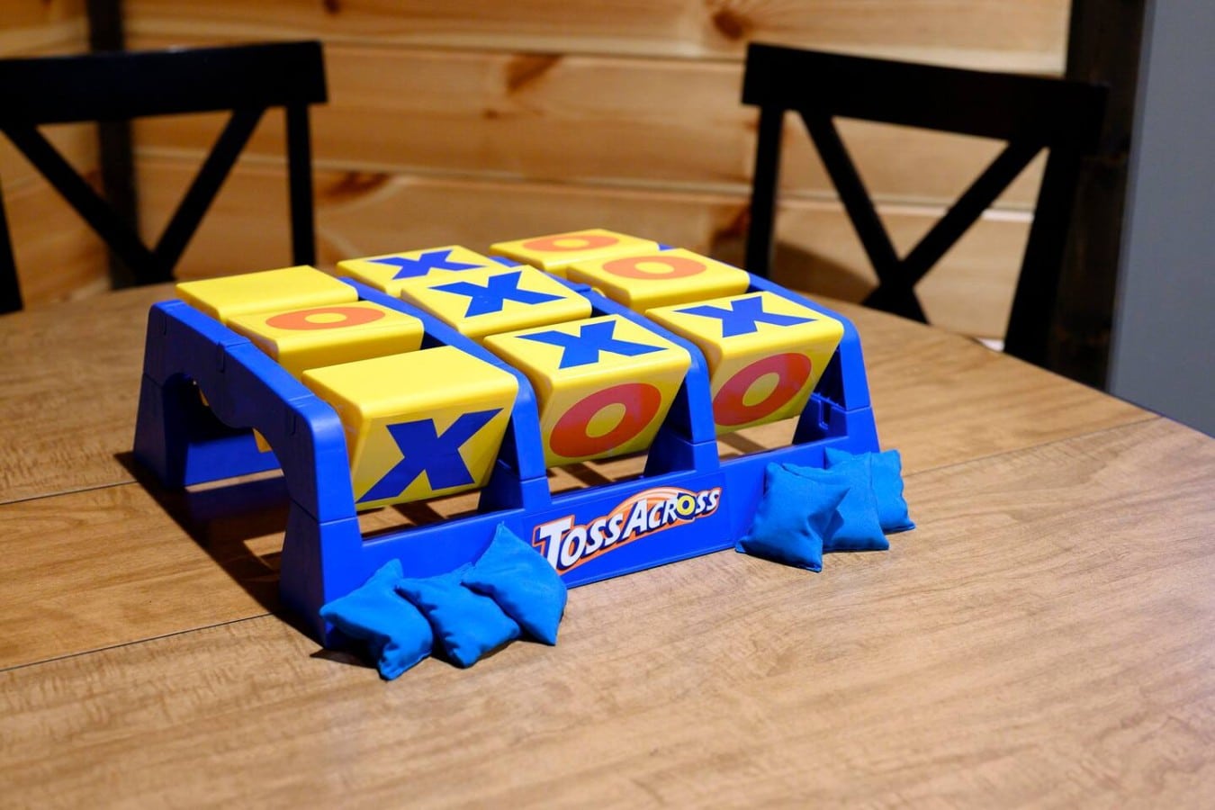 Tic-tac-toe game for casual family fun.