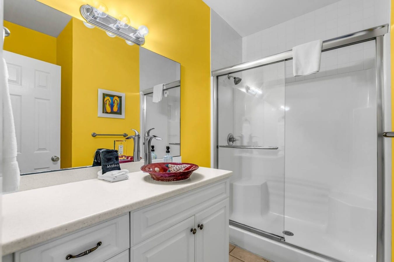 Freshen up in style with a walk-in shower that rivals any boutique hotel.