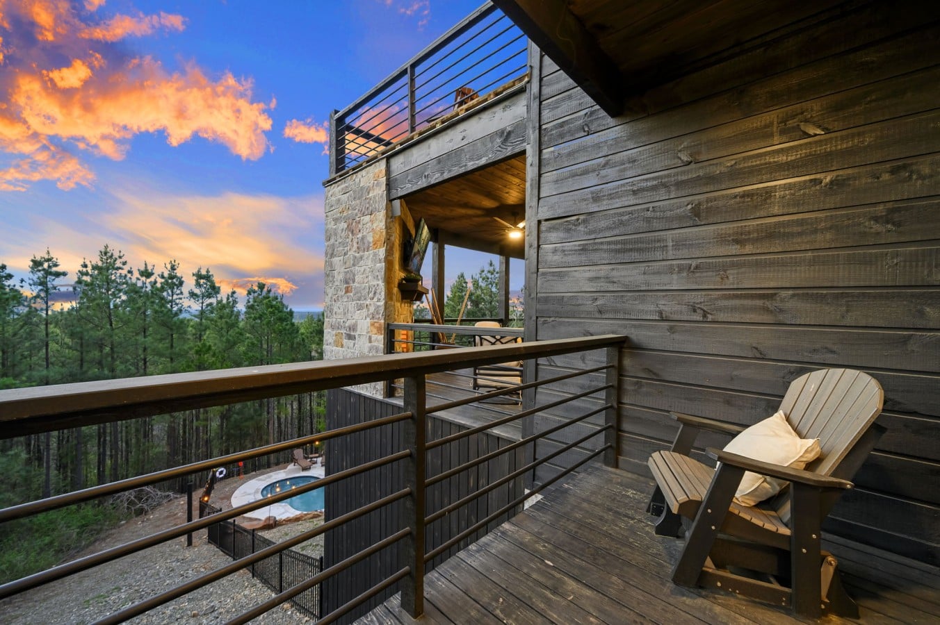 Multiple levels of outdoor living mean there's always a perfect spot to unwind.