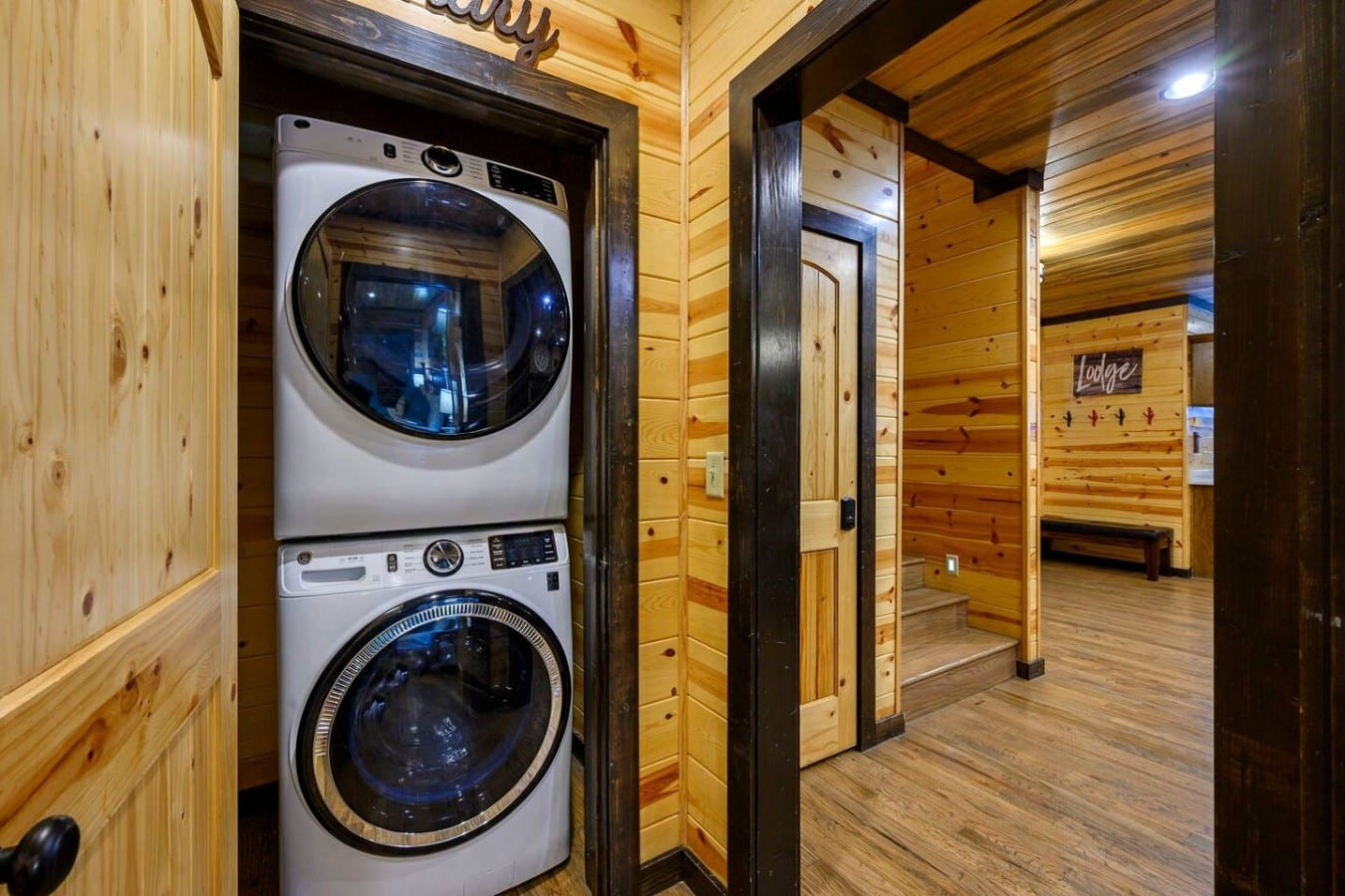 In-unit laundry means you can pack light and stay as long as you like.