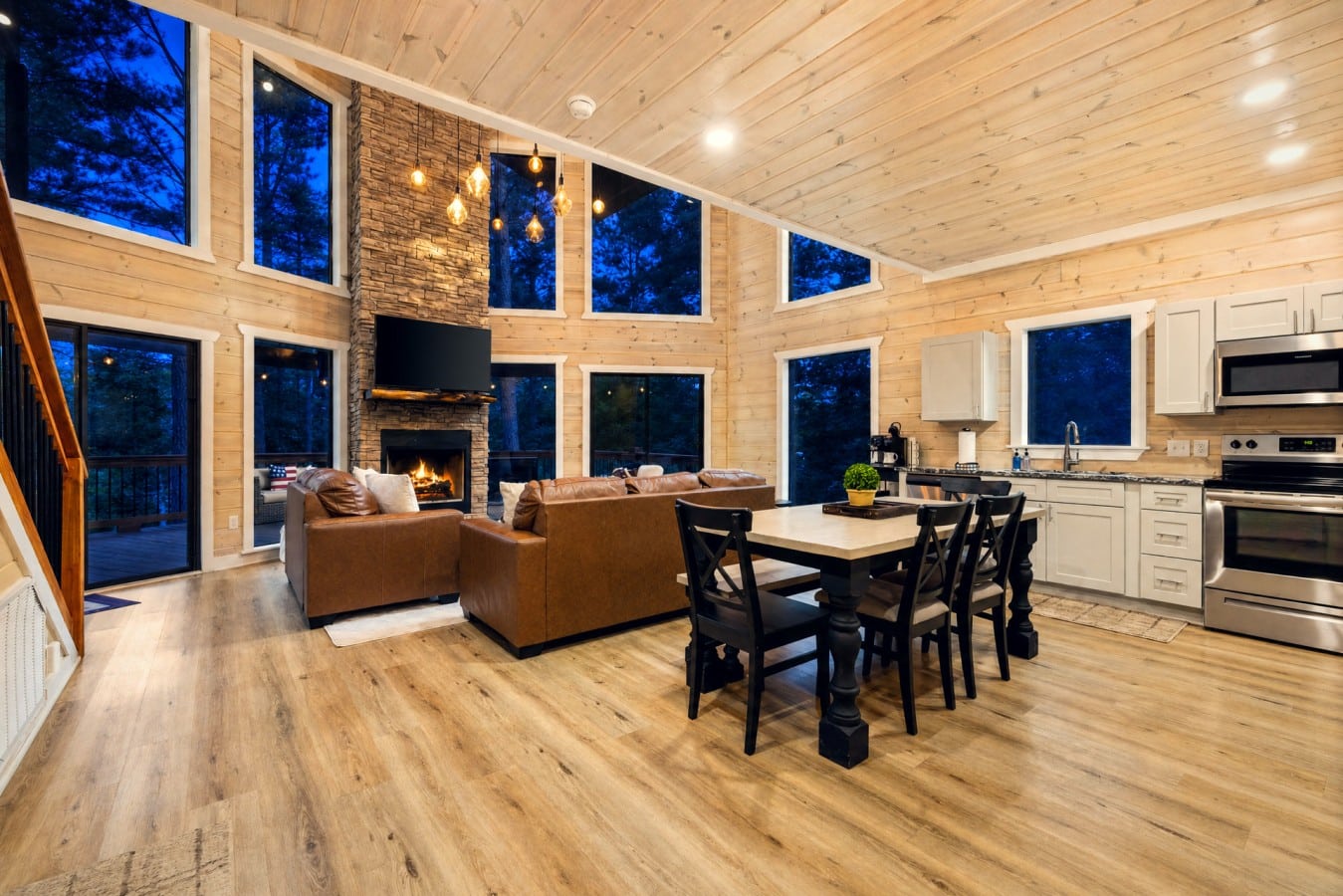 Cook, dine, and unwind — every corner of this great room invites you to stay longer.