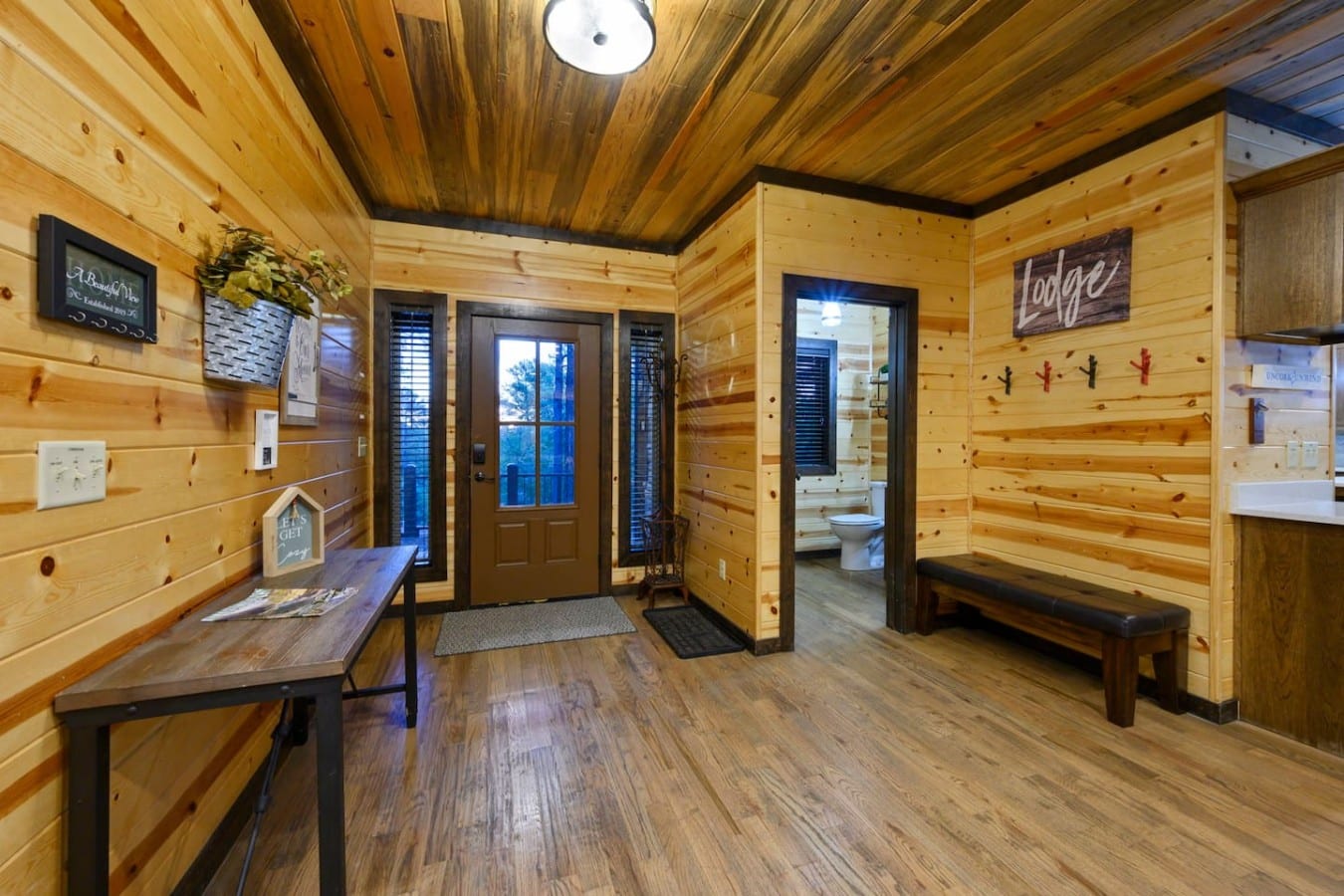 Hang up your coats, kick off your boots, and settle into full vacation mode.