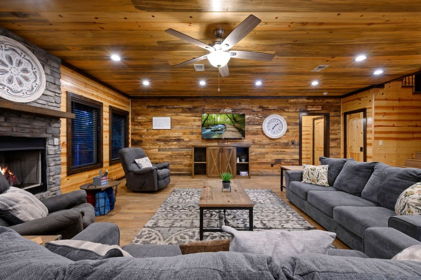 Plenty of seating means the whole crew can relax together without anyone left out.