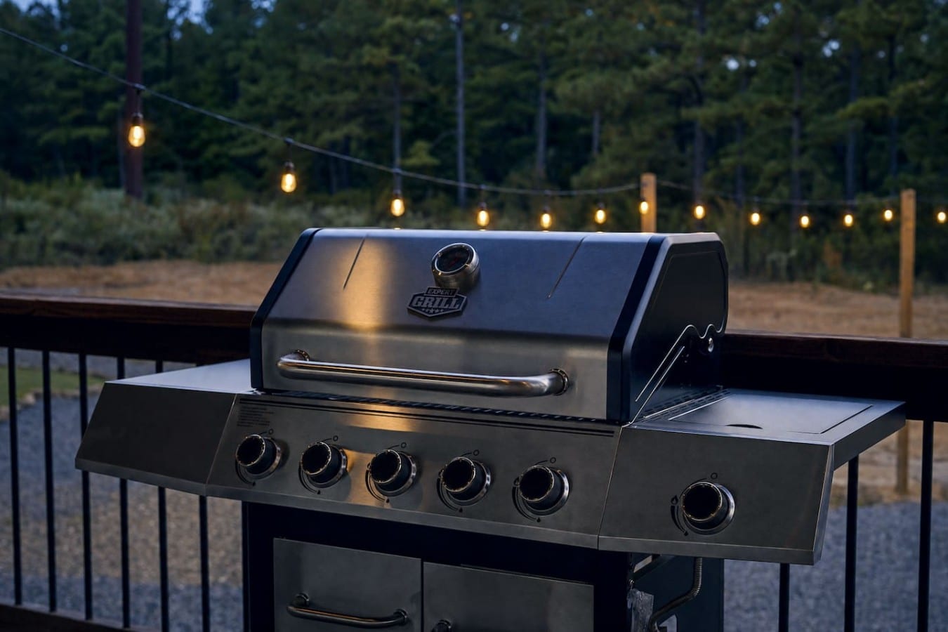 Fire up the grill at dusk and turn dinner into an unforgettable outdoor experience.