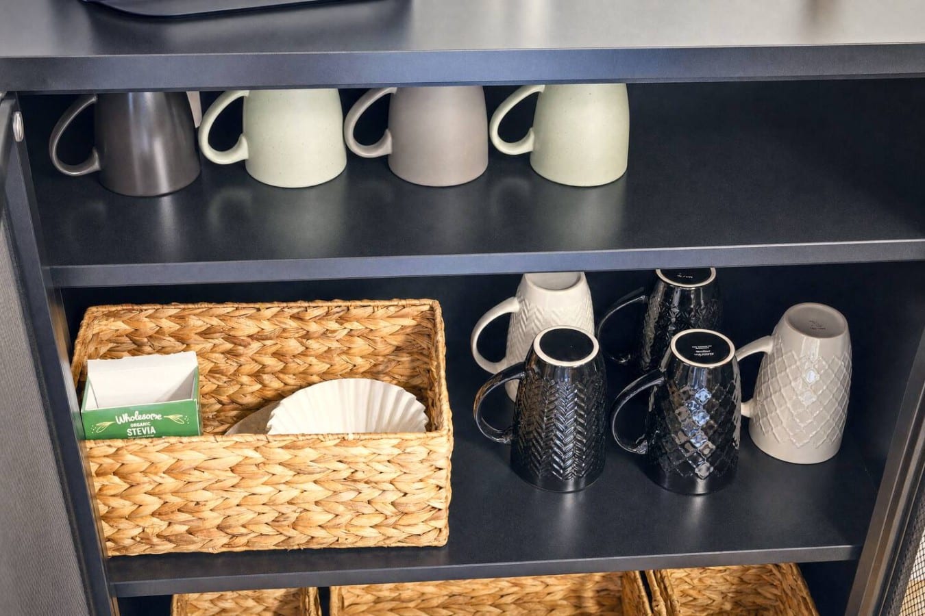 Everything you need for the perfect morning cup is already waiting for you here.