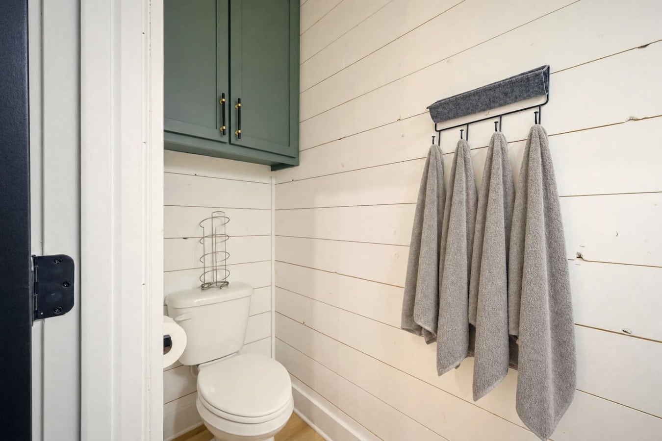 Thoughtful design details keep every corner of this cabin stylish and comfortable.